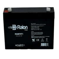 Raion Power 6V 7Ah Zamjenska baterija za hitnu bateriju za ELS ELS EDS - Pack