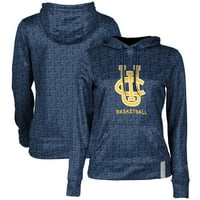 Ženska mornarica UC Irvine Anteaters Košarka Pulover Hoodie