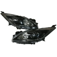 Headlamps halogena farovina sklop za Mazda 3, desnu stranu putnika i lijeve vozača MA MA2519130