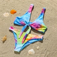 GDFUN Women Bandeau zavoj bikini set push-up brazilski kupaći kostimi za kupaći kostim kupaći kostim
