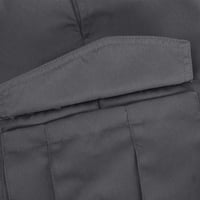 Teretne pantalone za muškarce CrckString casual pantalone s više džepova na otvorenom ravnoj fitnes