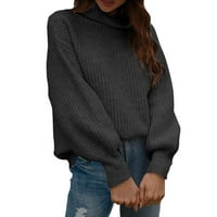Duks s mjehurićima Žene Ležerne prilike dugih rukava Duks lagani pulover Veliki i visoki duksevi za