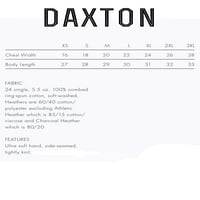 Daxton Premium Detroit Muškarci dugih rukava majica ultra mekani srednje težine pamuk, mornarica TEE
