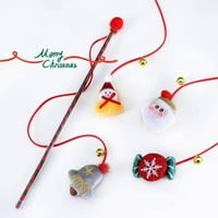 Sretan božićni plišani ljubimci Santa Claus igračke za kućne ljubimce