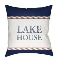 Surya Lake House 18 18 Srednji kvadratni jastuk za bacanje006-1818