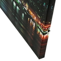 Northerlight LED osvijetlio New York City Skyline Canvas Wall Art 15,75 39.25