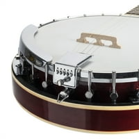 5-string rezonator banjo, profesionalni sapele nazad pune veličine Banjos Starter Kit sa allen ključem,