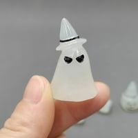 Wirlsweal set Halloween ukras Creative Svjetlosni ukrasni duh minijaturni minijaturni figurin igrački