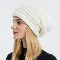 Modna ženska casual kapa otporna na vjetar topli čvrsti šešir hladni šešir