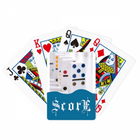 Pai Gow Donaes kockica kockanje rezultata poker igračke kartice INDE IGRE