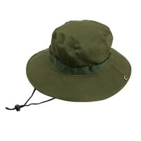 Lopecy-Sta sunčani šešir ženski bavi kape za čišćenje za žene široko Boonie Hat Unise Top kanta HATS