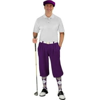 Golf Knickers Start-in-stil tradicionalna odjeća za muškarce - ljubičasta - 42