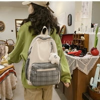 Kawaii školske torbe za tinejdžere djevojke velike kapacitete multi-džepne torbe