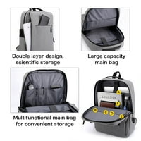 Backpad backpack ravni ruksak 14L Slaboj težini putni ruksak visokog kapaciteta sa USB priključkom za