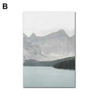 ANVAZISE planinsko jezero scenografija platna slikanje dnevnog boravka zidna umjetnost slika poster
