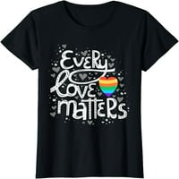 Žene vrhovi slatke svake ljubavi je bitna LGBT valentinska majica poklon posada za zabavu majice