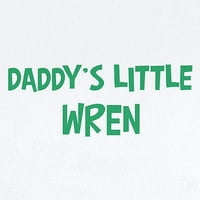 Cafepress - Daddys Little Wren novorođenčad - beba svjetlo bodi, veličina Novorođenčad - mjeseci