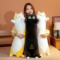Slatka mačka plišana dugačak jastuk za tijelo crtane crtane životinje Punjene životinje mačka pljushie