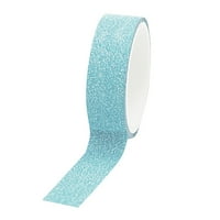 DTIDTPE ljepljiva traka Glitter Washi Tape DIY Dekorativna obojena traka Sticky zanatsko traka Samoljepljiva