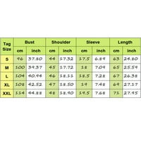 Zrbywb Elegantne ženske košulje na vrhu ženske casual pisma Ispis majica kratkih rukava vrh
