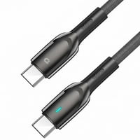 C do USB C kabel 6ft, tip C Punjač 3A Brzi kabel za punjenje, USBC do USBC kabela kompatibilan sa Samsung