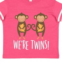 Inktastični majmunski blizanci Dječak Djevojka poklon ideja poklona mališač majica za djecu ili majicu