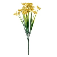 Moocorvic Mother Day Pokloni Umjetni cvjetovi Buket Butterfly orhideja svila, pokloni za mamu, dane