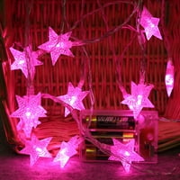 IOPQO Soba DECOR LED Clear Star String Light Wand Party Dicron Lamp Home Decor Decor