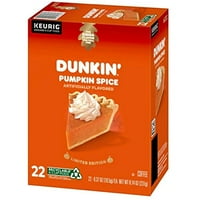 Dunkin krofne bundeve začine kafe k šolje K čaše - skupno ograničeno izdanje Dunkin bundeve začine kafe