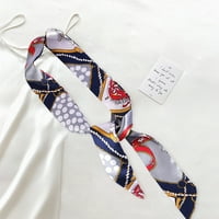 Taize svileni šal modni ispis Dekorativni dodatak Korejski stil vrećica za ručicu za ručice za ručicu torbe