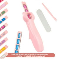 Nail Art Kit za djevojke Set za nokte za nokte za djevojke Dječje naljepnice za nokte DIY provaliju