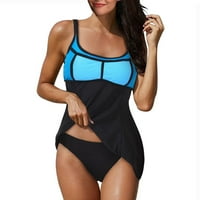 Ženski ispisani plivački dreess split kupaći kostimi kupaći kostimi