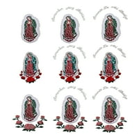 NOVO BRONSKI DJEČJI ČUVANJA Formalno bijelo odijelo Srebrna Djevica Marija na Stole SM-20