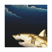 Great White Shark Glory - platno