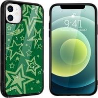 Telefonska futrola za zelene zvijezde za iPhone Star futrole TPU Bumper ShopootFotofofoffofofoffofofofofoff hour fuse Girly telefon sa slatkim dizajnom