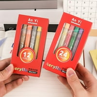 Sdjma akrilni markeri set za olovke, boje vodootporne boje za bocinje za bocinje, grafiti, plastike,