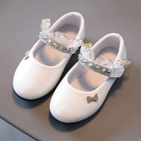 〖Roliyen〗 Toddler Cipele Kristalne čvrste cipele Kids Princess Girls Casual Cipes Baby Cipele Toddler