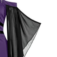 Gothic Steampunk haljine za žene zabogavanje leptir rukava mreža za spajanje vintage haljina hladna