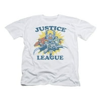 Justice League Amerike DC stripovi Vintage Muškarci Heroji Odrasli Slim majica