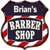 Brian's Barber Shop Shield Metal Gift HASOVI poklon 211110020023