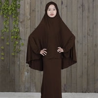 Cleariance muslimanska arapska srednja teen djevojka od pune boje haljina dvodijelna odijelo