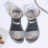 JSaierl Womens Ravne sandale Dressy Ljeto Otvori nožni sandale Comfy Sparked Sandale Trendi prozračne sandale za vjenčanje Prom veličina 4.5