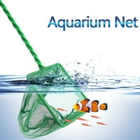 Amousa akvarijum neto riblji rezervoar neto fine mrežaste ribe ulov sa plastičnom ručicom