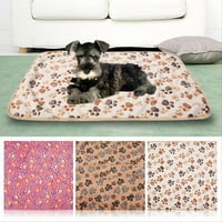 Riguas PET pokrivač mekani komforno prenosivi ručko šapne kosti otisnute jastuk kreveta za mačke za