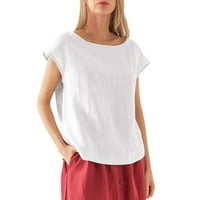 Ženska modna boja kontrastna patchwork sa majica s dugim rukavima