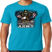 Muška američka vojska Patriot Eagle majica, XL Cali Blue