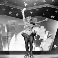 Joey Heatherton Leggy Pose u Showgirl Costim Bluebeard Photo