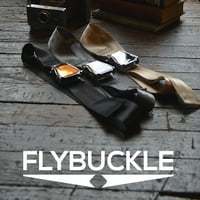 FlyBuckle avioni modni pojas omiljeni jedinstveni dizajn kopče sigurnosnog pojasa - vatra crvena.