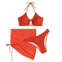 Bange Bazen Biquinis ženski kupaći kostimi Prikriveni otvori otvorena prednja plaža Bikini kupaći kostim