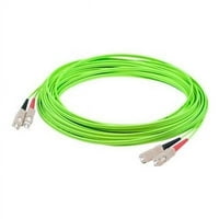 Dodatni dodatak-CS-CS-2M5OM CS muški za CS muški ravni OM duple vlakno za patch kabel - vapno zeleno